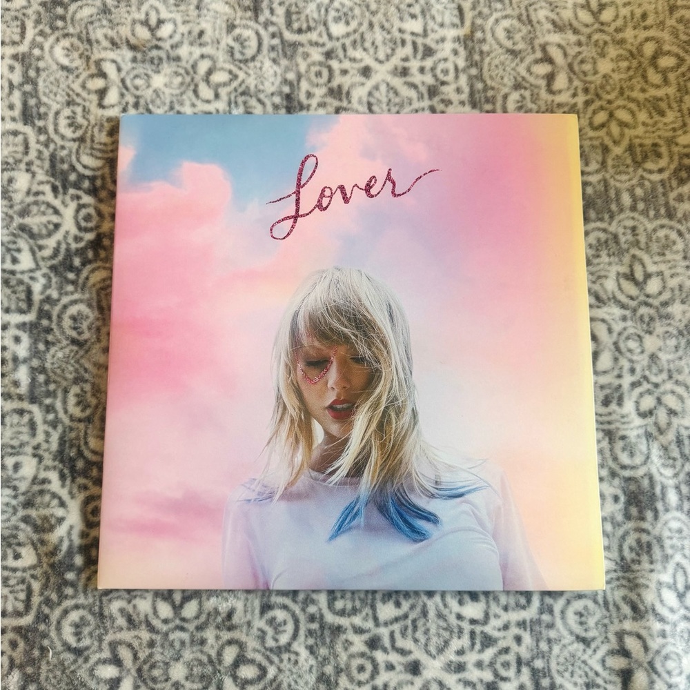 Taylor Swift Lover Vinyl - Pink and Blue